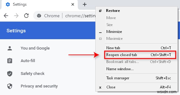모든 웹 브라우저에서 닫힌 탭 복구하는 방법 총정리 (Edge·Firefox·Chrome·Safari)