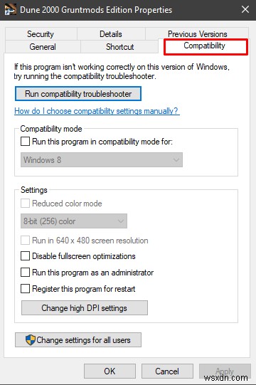 Windows에서 모든 앱과 게임을 전체 화면으로 실행하는 방법