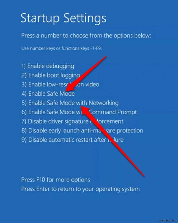 모든 Windows 버전에서 안전 모드로 부팅하는 방법 총정리