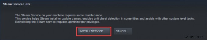 Windows 10에서 Steam 서비스 오류 해결하는 방법 총정리