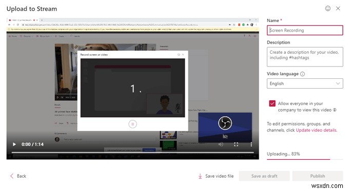 Microsoft Stream으로 화면 녹화하는 방법: 별도 설치 없이 가능한 스크린 레코딩 완벽 가이드