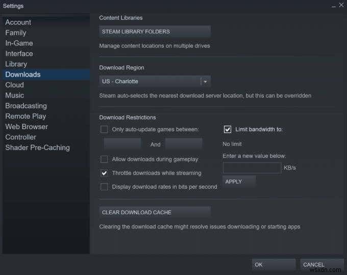 Steam 다운로드 속도를 높이는 6가지 확실한 방법
