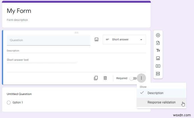구글 폼(Google Forms)에서 응답 확인 설정하는 방법