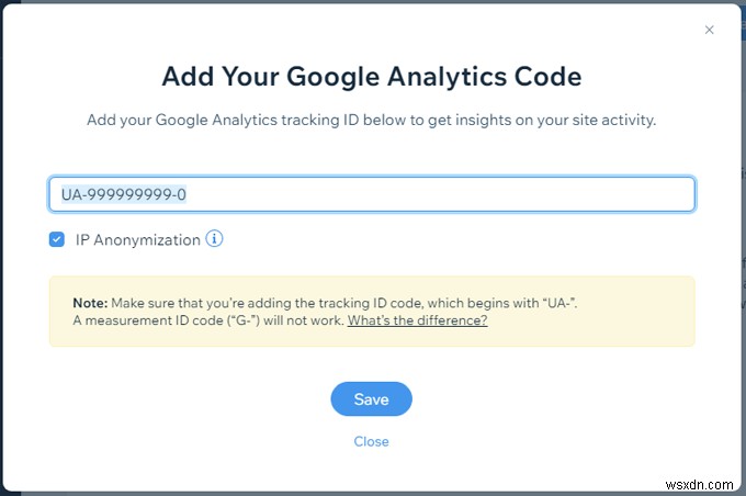Wix에 Google 애널리틱스를 추가하는 방법: 단계별 완벽 가이드