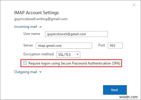Outlook에서 Gmail IMAP 설정하는 방법 완벽 가이드