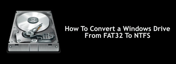 Windows 드라이브를 FAT32에서 NTFS로 변환하는 완벽 가이드