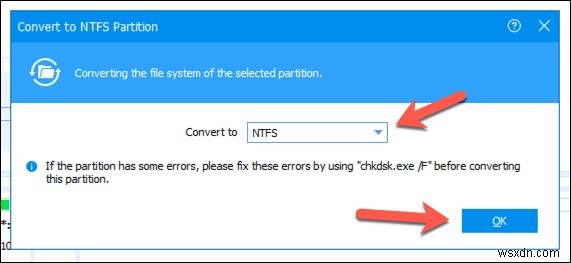 Windows 드라이브를 FAT32에서 NTFS로 변환하는 완벽 가이드