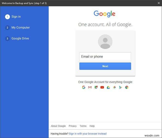 구글 백업 및 동기화(Google Backup and Sync)로 하드 드라이브 전체 백업하는 방법