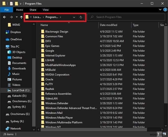Windows 탐색기로 폴더 위치에서 명령 프롬프트 바로 여는 방법