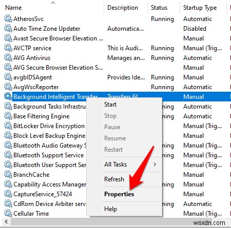 Windows BITS(백그라운드 지능형 전송 서비스)가 시작되지 않을 때 해결 방법 총정리