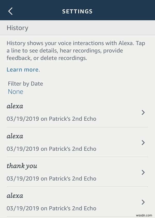 아마존 알렉사(Alexa) 음성 기록 완전히 삭제하는 방법