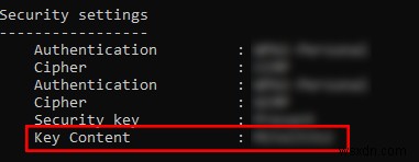 Windows 10에서 CMD 명령어로 와이파이(WiFi) 비밀번호 확인하는 방법