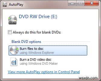 Windows 7/8/10에서 별도 프로그램 없이 CD/DVD 굽는 방법