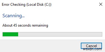 CHKDSK 디스크 검사 유틸리티로 Windows 7/8/10 파일 시스템 오류 수정하는 방법