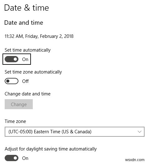 Windows 8/10 스토어에 연결할 수 없습니다 오류 해결 방법 5가지
