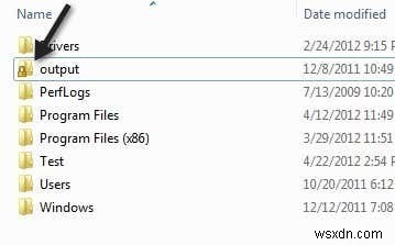 Windows 7에서 폴더에 생긴 잠금 아이콘 제거하는 방법