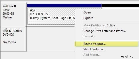Windows 7/8/10에서 추가 프로그램 없이 두 개의 파티션을 하나로 병합하는 방법