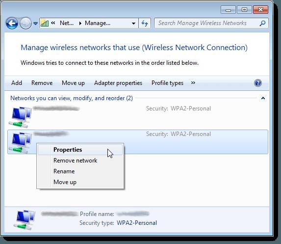 Windows에서 저장된 Wi-Fi 무선 네트워크 보안 키(암호) 확인하는 방법