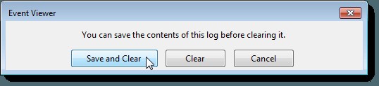 Windows 이벤트 로그 내보내기, 삭제 및 최대 크기 늘리는 방법
