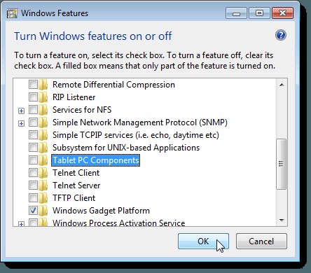 Windows 기능 활성화 및 비활성화하는 방법