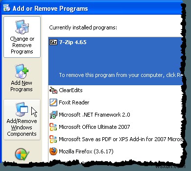 Windows 기능 활성화 및 비활성화하는 방법