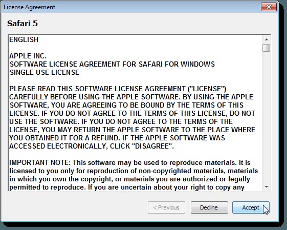 Windows에서 Apple Safari 브라우저 업데이트하는 방법
