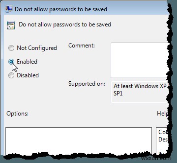 Windows에서 원격 데스크톱 자격 증명 저장 방지하는 방법
