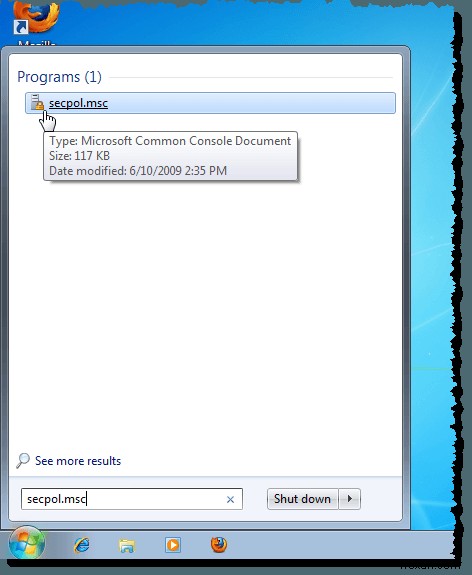 Windows 7/8/10 로그온 화면에 메시지 표시하는 방법