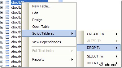 SQL Server에서 ALTER TABLE 변경 스크립트를 생성하는 방법