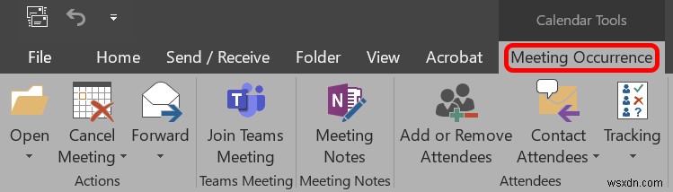 Outlook 회의 추적 기능으로 회의 수락자 확인하는 방법