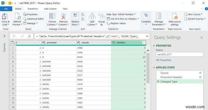 CSV 또는 TSV 파일을 엑셀 워크시트에 삽입하는 방법
