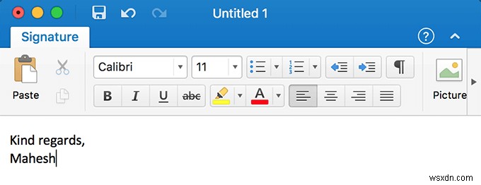 Outlook에서 서명 추가하는 방법: Windows, Mac, 웹 버전 완벽 가이드