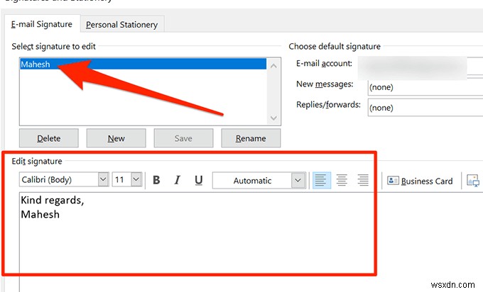 Outlook에서 서명 추가하는 방법: Windows, Mac, 웹 버전 완벽 가이드