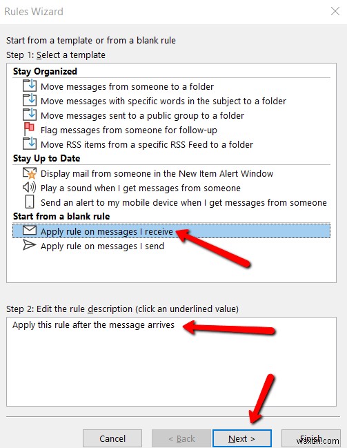 Outlook 2019에서 이메일 자동 전달 설정하는 방법 (Windows & Mac)