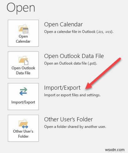 마이크로소프트 아웃룩(Outlook)에서 이메일을 CSV 또는 PST 파일로 내보내는 방법