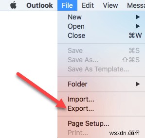 마이크로소프트 아웃룩(Outlook)에서 이메일을 CSV 또는 PST 파일로 내보내는 방법