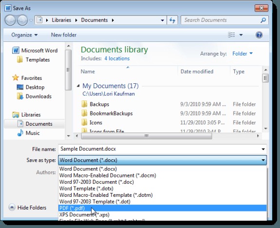 Microsoft Office에서 PDF 문서 만드는 방법 – Word 버전별 완벽 가이드