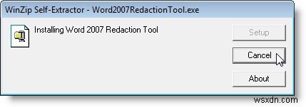 Word 2007/2010 문서에서 기밀 정보 숨기는 방법 – Redaction Tool 완벽 가이드