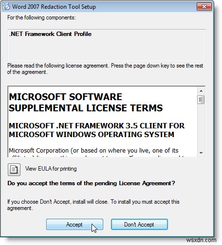 Word 2007/2010 문서에서 기밀 정보 숨기는 방법 – Redaction Tool 완벽 가이드