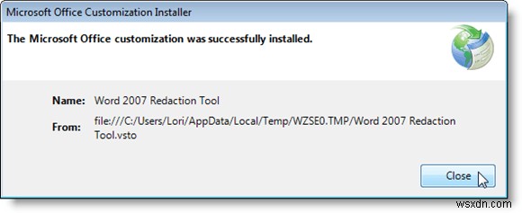 Word 2007/2010 문서에서 기밀 정보 숨기는 방법 – Redaction Tool 완벽 가이드
