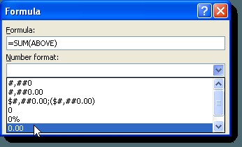 워드(Word)에서 표 열 합계 자동으로 계산하는 방법