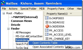 Outlook 2007~2016에서 삭제되지 않는 미리 알림 완전히 제거하는 방법