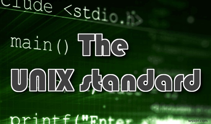 HDG 설명: UNIX란 무엇일까?