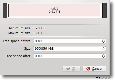 KDE 파티션 관리자로 하드디스크 파티션 편집하는 방법