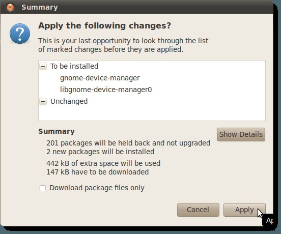 Ubuntu 10.04에서 GNOME Device Manager로 하드웨어 정보 쉽게 확인하는 방법