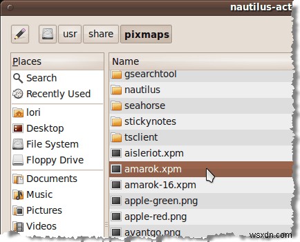 Ubuntu 오른쪽 클릭 컨텍스트 메뉴에 프로그램 바로 가기 추가하는 방법