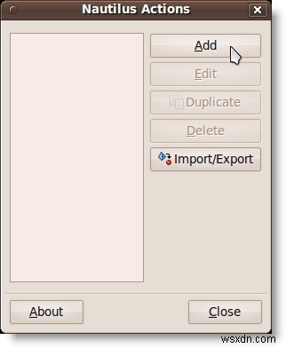 Ubuntu 오른쪽 클릭 컨텍스트 메뉴에 프로그램 바로 가기 추가하는 방법