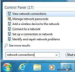 Windows 7에서 무선 대신 유선(이더넷) 연결을 우선 사용하도록 설정하는 방법