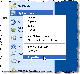 Windows XP와 Windows Server 2003 원격 접속 설정 방법