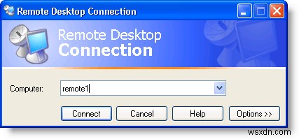 Windows XP와 Windows Server 2003 원격 접속 설정 방법